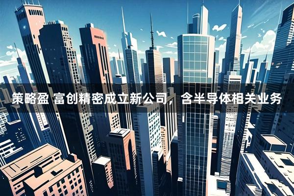 策略盈 富创精密成立新公司，含半导体相关业务